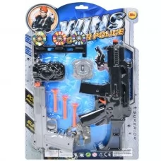 Полицейский набор BabyToys 169AY-2 с автоматом и пистолетом