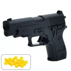 Пистолет детский BabyToys 226 с пластиковыми шарами 17см