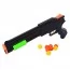 Игрушечный пистолет BabyToys 336-2 набор с мишенью и шариками, 33 см Игрушечный пистолет BabyToys 336-2 набор с мишенью и шариками, 33 см