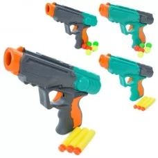 Іграшковий пістолет BabyToys 381 з присосками 20см