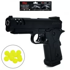 Детский пистолет BabyToys 507-1 с пластиковыми пулями 20см