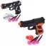 Іграшковий пістолет BabyToys 8142-45 стріляє присосками, 16 см