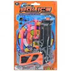 Игрушечный пистолет BabyToys 905-9 с шарами-присосками, 16 см Игрушечный пистолет BabyToys 905-9 с шарами-присосками, 16 см