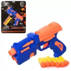 Игрушечный пистолет BabyToys LS329-1 с мягкими пулями