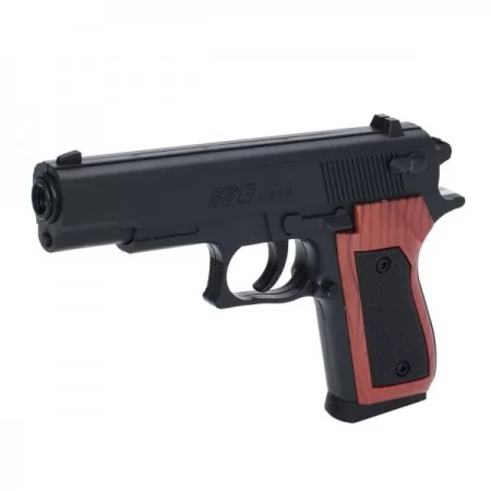 Пистолет SP-3 18,5см, пластиковые шары, в кор-ке, 21-14,5-4см
