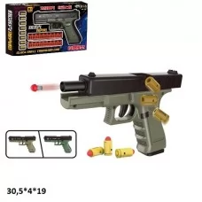 Дитячий іграшковий пістолет 6601 з пульками 2кол.кор.30,5*4*19 
