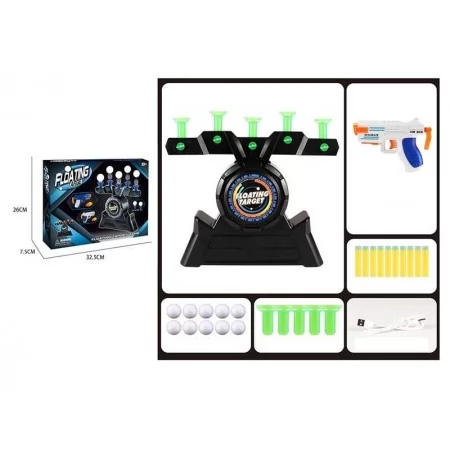 Игрушечный пистолет BabyToys 8819 с мишенью и мягкими патронами