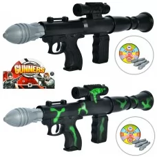 Игрушечная пушка BabyToys 223-2-4, 28 см, 3 снаряда в комплекте Игрушечная пушка BabyToys 223-2-4, 28 см, 3 снаряда в комплекте