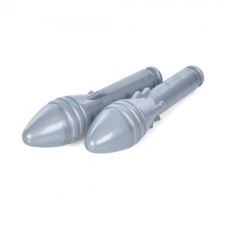 Игрушечная пушка BabyToys 729-115 со светом и снарядами, 30 см Игрушечная пушка BabyToys 729-115 со светом и снарядами, 30 см