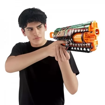 Швидкострільний бластер X-Shot Skins Griefer Beast Out 12 патронів 36561A Швидкострільний бластер X-Shot Skins Griefer Beast Out 12 патронів 36561A
