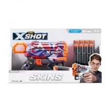 Скорострельный бластер X-Shot Skins Menace Malice 8 патронов 36515M 