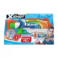 Водный бластер X-Shot Fast Fill Skins Hyperload Malibu 11854B Водный бластер X-Shot Fast Fill Skins Hyperload Malibu 11854B