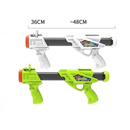 Помповое ружье BabyToys 66924 с мячиками 2 цвета