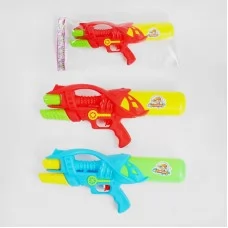 Водный пистолет BabyToys M 725 P с накачкой 40 см микс цветов