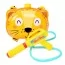 Водяний пістолет BabyToys P3039A-1A 21см тварини панда тигр
