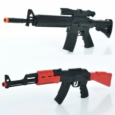 Игрушечный автомат с трещоткой 47 см, пластик, для мальчиков от 1 года