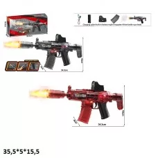 Детская игрушка автомат BYY001/2 со звуком и светом на батарейках