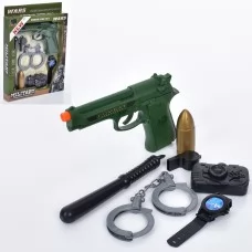 Набор полицейского BabyToys JS041 пистолет и наручники