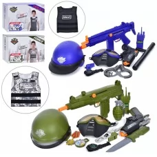 Поліцейський набір BabyToys 36330-40 автомат 37см зі звуком і світлом