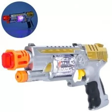 Іграшковий пістолет BabyToys CF-927 зі звуком і світлом Іграшковий пістолет BabyToys CF-927 зі звуком і світлом