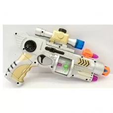 Игрушечный пистолет BabyToys M930 со звуком и светом