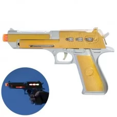 Игрушечный пистолет BabyToys ZS157A со звуком и светом