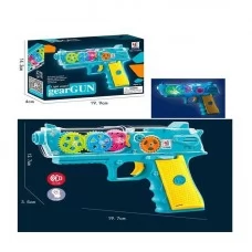 Детский пистолет BabyToys YJ-Q 002 со звуком и светом