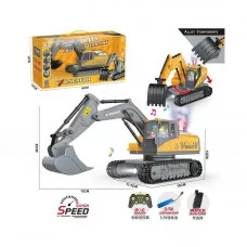 Радиоуправляемый экскаватор BabyToys 9995 на батарейках