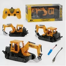 Радиоуправляемый экскаватор BabyToys A 8863-73 со светом и звуком