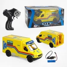 Машина швидка допомога BabyToys 666-770 радіокерування світло