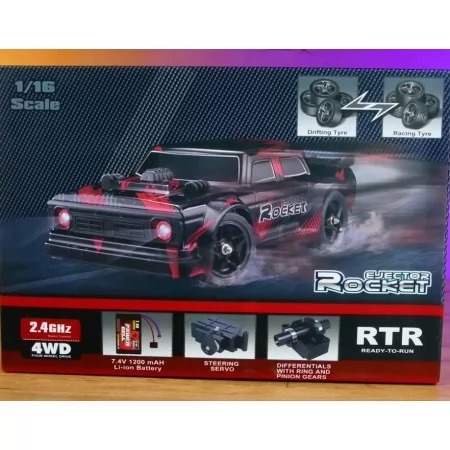 Радиоуправляемая машинка дрифт BabyToys HS 16351 аккумулятор 7.4V