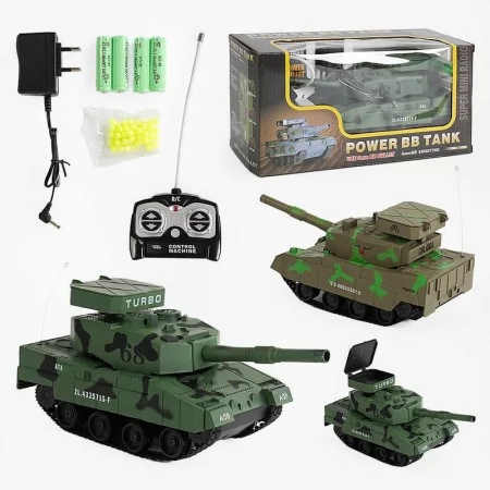 Радіокерований танк BabyToys 3881A з кулеметом 6мм