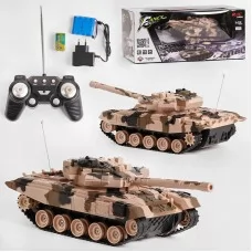Радиоуправляемый танк BabyToys HB-TK 06 со светом и звуком Радиоуправляемый танк BabyToys HB-TK 06 со светом и звуком