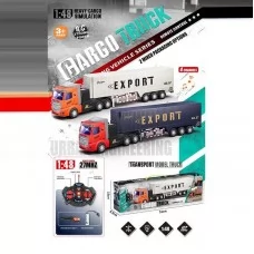 Радиоуправляемый трейлер BabyToys QH 200-26 со звуком и светом