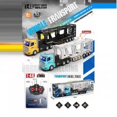 Радиоуправляемый трейлер BabyToys QH 200-28 со звуком и светом
