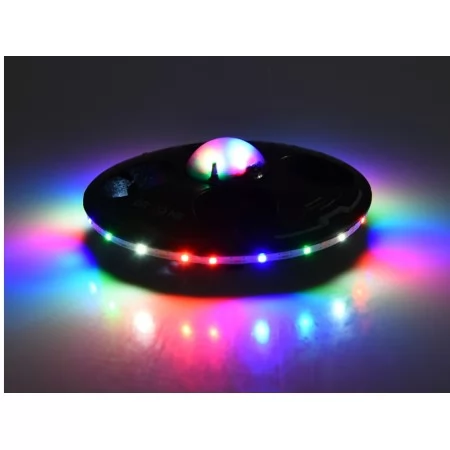 Квадрокоптер диск с подсветкой, пультом и USB-зарядкой, 2 цвета