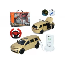 Игрушка на радиоуправлении автомобиль с музыкой и дверцей, 2 цвета