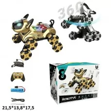 Радиоуправляемая собака трюкач BabyToys YB8366 со светом и музыкой