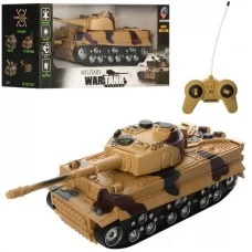 Радиоуправляемый танк BabyToys 369-6 военный на батарейках Радиоуправляемый танк BabyToys 369-6 военный на батарейках