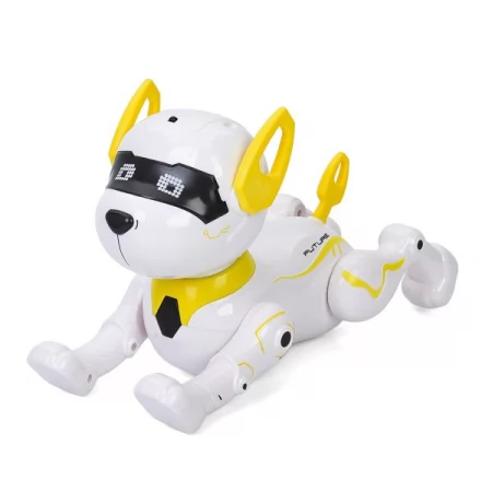 Робот-собака BabyToys 9901 со светом и музыкой, 22см Робот-собака BabyToys 9901 со светом и музыкой, 22см