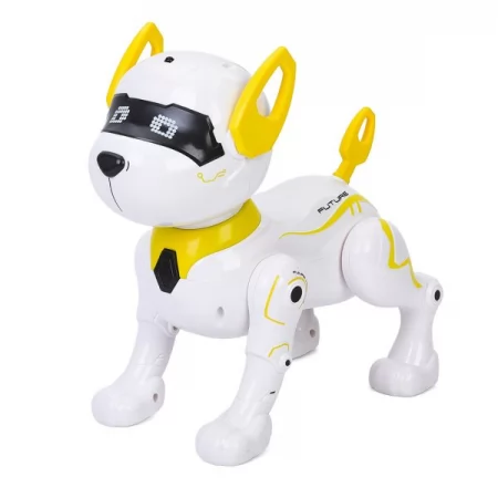 Робот-собака BabyToys 9901 со светом и музыкой, 22см Робот-собака BabyToys 9901 со светом и музыкой, 22см