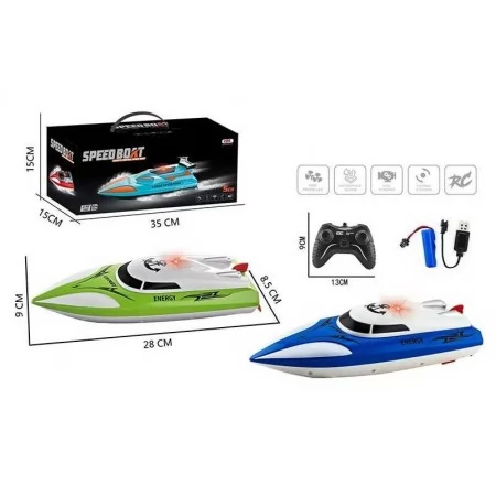 Радиоуправляемый катер BabyToys 12023-2 с аккумулятором