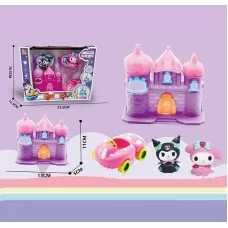 Кукольный домик BabyToys YQ 503 с фигурками и машинкой Кукольный домик BabyToys YQ 503 с фигурками и машинкой