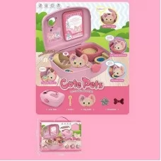 Кукольный домик BabyToys 85017 с собачкой, светом и звуками