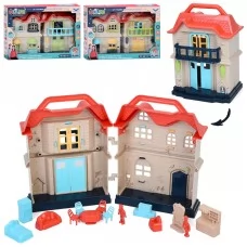 Кукольный домик BabyToys 1393 с мебелью и фигурками