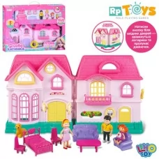 Кукольный домик BabyToys 16526A со звуком и светом