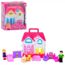 Домик BS868-39 11-13-3см, фигурки, мебель, 2 вида, в кор-ке Домик BS868-39 11-13-3см, фигурки, мебель, 2 вида, в кор-ке