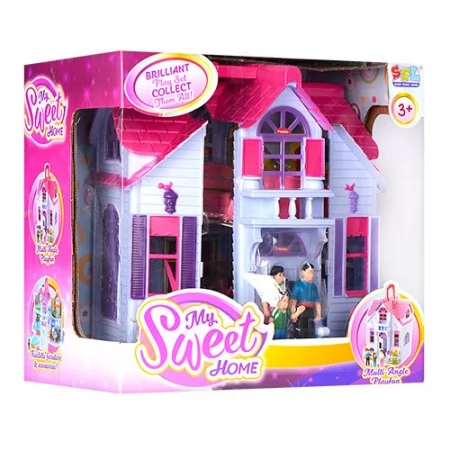 Кукольный домик BabyToys F611 с мебелью и фигурками