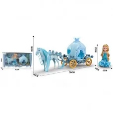 Карета для кукол BabyToys 1923 A пластмассовая
