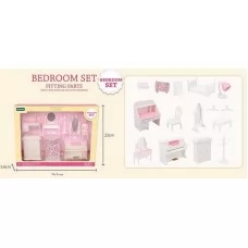 Аксессуары для кукол BabyToys T 01 мебель спальня пластик